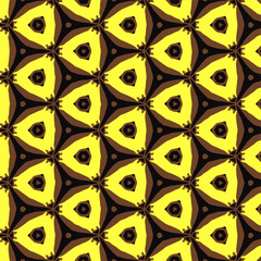 Fototapeta premium Geometric pattern in ornamental style. Seamless desing texture for greeting card.