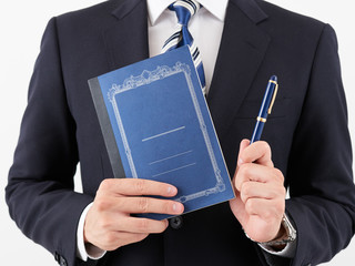 ビジネスイメージ・ペンとノート