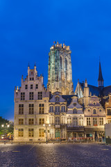 Grote Markt in Mechelen - Belgium