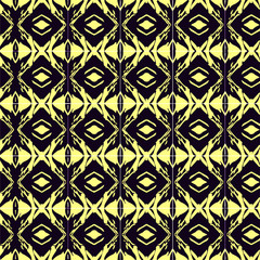 Geometric pattern in ornamental style. Seamless desing texture for greeting card.