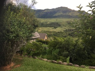 house in the mountains