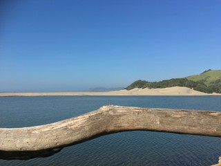 view of the sea from island