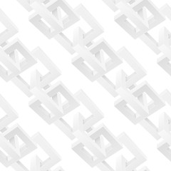 White chain elements as seamless pattern