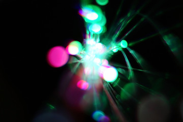 Light explosion background