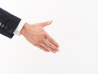 Obraz premium ビジネスイメージ・握手する男性