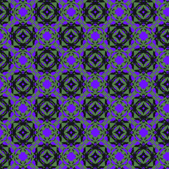 Geometric pattern in ornamental style. Seamless desing texture for greeting card.