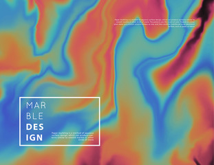 Vector iridescent pattern