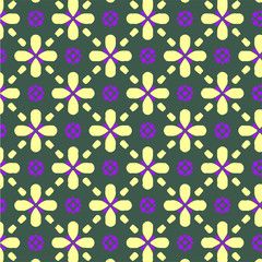 Geometric pattern in ornamental style. Seamless desing texture for greeting card.