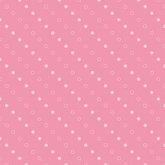 Abstract background texture. Dot seamless pattern. Dotted vector illustration. Soft color polka wallpapers, minimal style for flyer, cover, design. Bubble circle geometric ornametn, decorative element