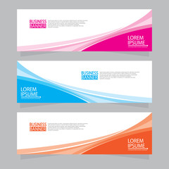 Banner background.modern template design.Vector illustration.