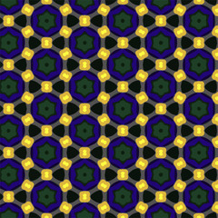 Geometric pattern in ornamental style. Seamless desing texture for greeting card.