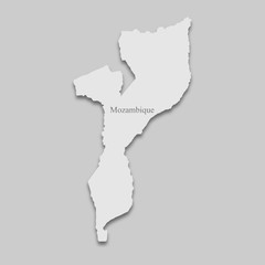 map Mozambique