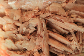 baryte mineral texture
