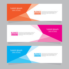 Banner background.modern template design.Vector illustration.
