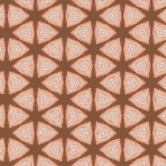 Obraz premium Geometric pattern in ornamental style. Seamless desing texture for greeting card.