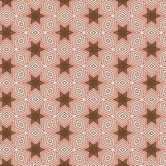 Geometric pattern in ornamental style. Seamless desing texture for greeting card.