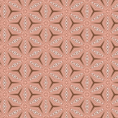 Geometric pattern in ornamental style. Seamless desing texture for greeting card.