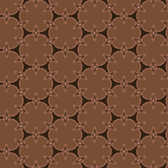 Geometric pattern in ornamental style. Seamless desing texture for greeting card.