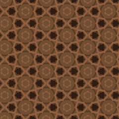 Geometric pattern in ornamental style. Seamless desing texture for greeting card.