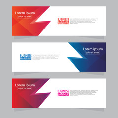 Banner background.modern template design.Vector illustration.