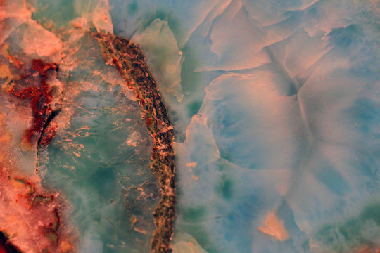 Blue Larimar Mineral Texture