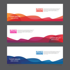 Fototapeta premium Banner background.modern template design.Vector illustration.
