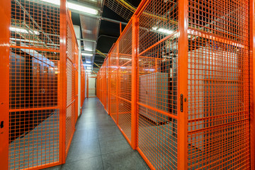 Cages for storage, storage and data processing