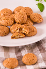 Amaretti cookies.	