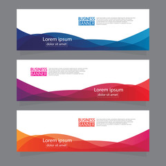 Fototapeta premium Banner background.modern template design.Vector illustration.