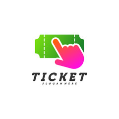 Online Tickets logo design concept vector, Template, Creative design, Icon symbol