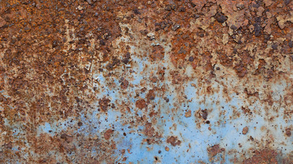  Rusty steel flooring