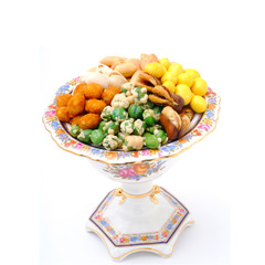 nuts or mix nuts on a background new.