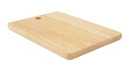 Cutting board isolated on white background