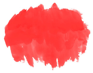Red watercolor background