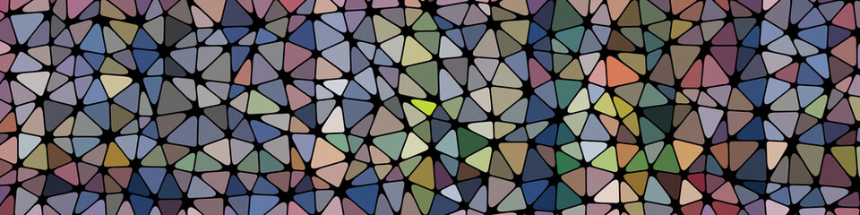 Fototapeta premium Abstract Low Polygon gradient Generative Art background illustration