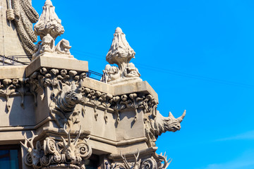 Obraz premium House with Chimaeras or Horodecki House in Kiev, Ukraine