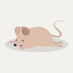 cute rat mouse animal sleep