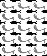 Fish Seamless Pattern