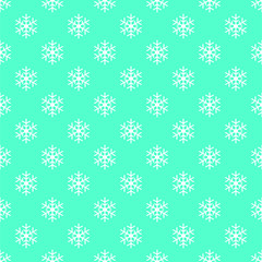 winter vector concept. snowflake objects illustration. simple seamless happy new year and holidays background. 