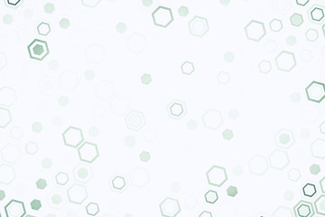 Fototapeta na wymiar Technological honeycomb illustration. Futuristic technology background with hexagons.