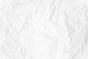 Paper texture Crumpled White.Top view.