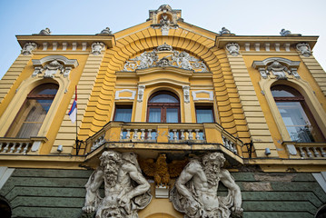 City library in Subotica, Serbia