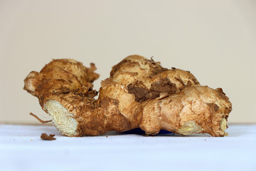 Fresh Ginger Stock Photo