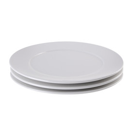 plate or empty plate on a background new.