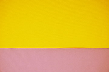 Geometric with yellow and pink texture background