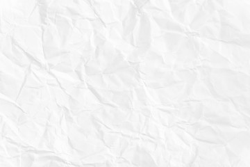 Paper texture Crumpled White.Top view.