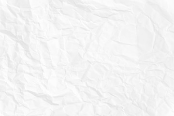 Paper texture Crumpled White.Top view.