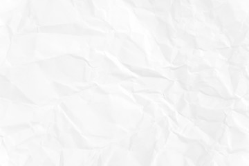 Obraz premium Paper texture Crumpled White.Top view.