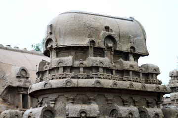 Mamallapuram was one of two major port cities by the 7th century within the Pallava kingdom. The town was named after Pallava king Narasimhavarman.