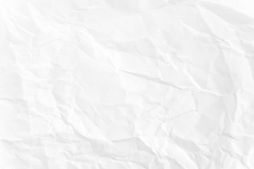 Paper texture Crumpled White.Top view.